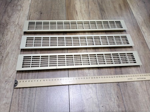 Lüftungsgitter aluminium - 3x,