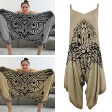 Eulen-Strampler für Frauen Eulen-Pullover-Strampler Damen lustige Strampler G4F1