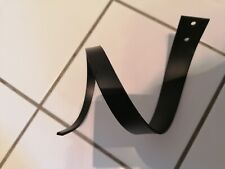 2 x Raffhalter schwarz Metall Spirale neu Ikea OVP Vorhang Gardine 