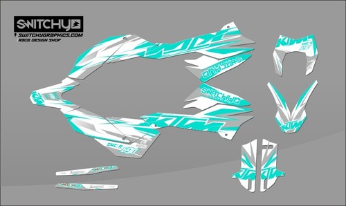 Kit aufkleber grafik 21 - grafik, "21
