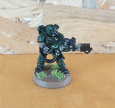 Warhammer 40k Imperial Guard Kasrkin with Flamethrower Metall bemalt