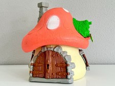 ✅ GROSSES PILZ-SCHLUMPFHAUS 🍄(40001) "Papas Haus“ Schleich Peyo W.Germany