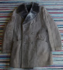 C&A  Wintermantel Ledermantel