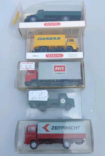 Konvolut wiking lkw - konvolut, 1:87