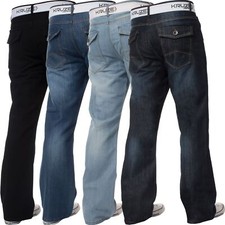 Kruze Bootcut Jeans Herren