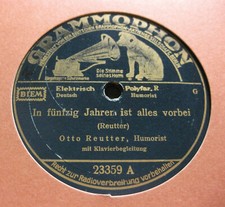 OTTO REUTTER Der gewissenhafte Maurer / In fünfzig Jahren ist alles vorbei (563)
