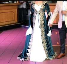 Kaftan Hennakleid traditionell Junggesellinnenabschied Gr.36