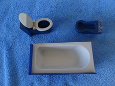 Badezimmer in Blau für