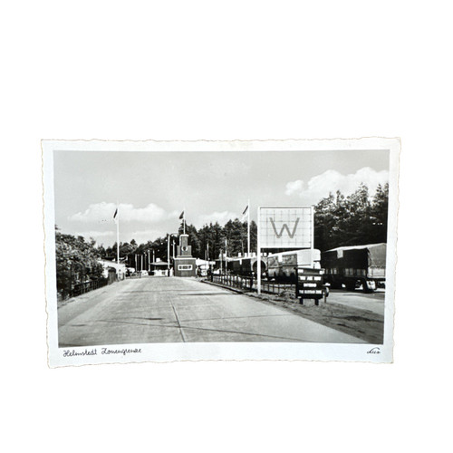 Postkarte helmstedt marienborn - postkarte,