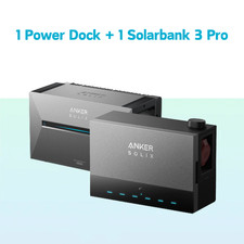 Anker SOLlX Power Dock Multisystem mit SOLlX Solarbank 3 E2700 Pro, 2,688kWh