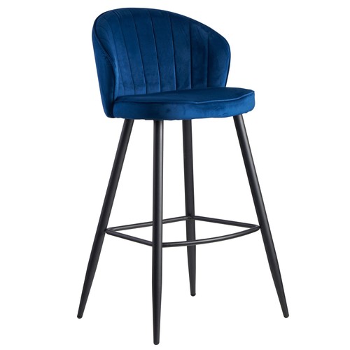 Finebuy barhocker samt - barhocker,