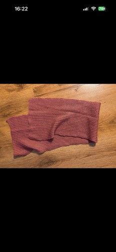 Schal gestrickt kurz