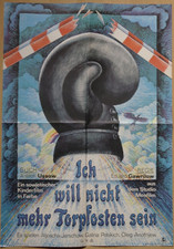 (D124) DDR-Kinoplakat ICH WILL NICHT MEHR TORPFOSTEN SEIN - 1977