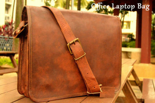 Vintage leder aktentasche - vintage,