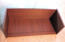 IKEA Aufsatz Regal für Billy Regal 80 cm braun-rot / Nussbaum