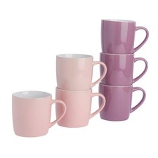 6x Farbige Tee-Kaffeetasse
