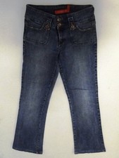 Fishbone  Jeans Hose Schlaghose Blau Stonewashed W30 L32