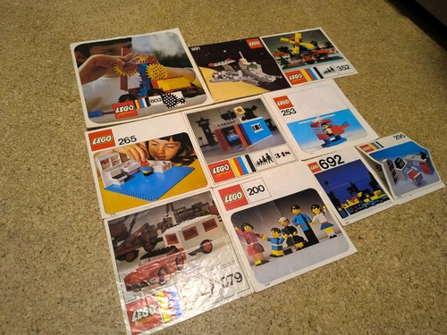 Lego alte bauanleitungen aus - -,