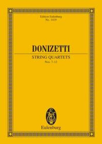 String quartets study score - string,