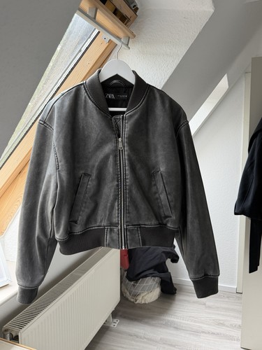 Zara lederjacke größe - lederjacke,