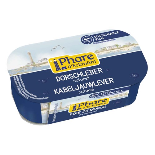 Dorschleber naturell 121g - -,