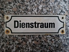 DB Bundesbahn. Blechschild