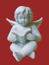 Engel, mit Buch, Rosenthal
