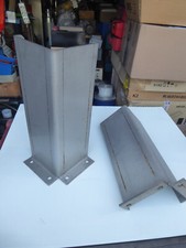 Anfahrschutz aus V2A  2 Stk. Palettenregal Rammschutzecke schwere Qualität TOPPi