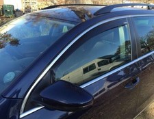 ClimAir WINDABWEISER schwarz vorne + hinten für VW Passat 3C B6 B7 Variant Satz