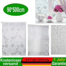 90 X 500cm Fensterfolie Statische Sichtschutzfolie Milchglasfolie Glasdekor Dfcr
