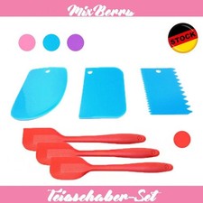 3er Teigschaber Spatel Set