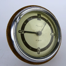 Kienzle Uhr, VDO, 8-Tage-Werk, Handaufzug, Borduhr, Oldtimer, Autouhr, Vintage