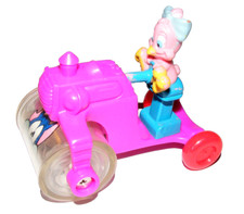 USA Fast Food Spielzeug Warner Bros. Kater Sylvester Tweety Plastik Straßenwalze