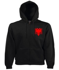 Albanien Jacke Albania Shqipëria Hoodi Pulli Kapuzenpullover Albanien kosovo kom