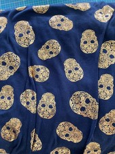 Stoff Jersey dunkelblau