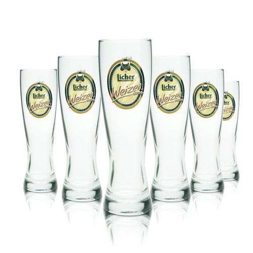 Licher bierglas 3l - 6x,