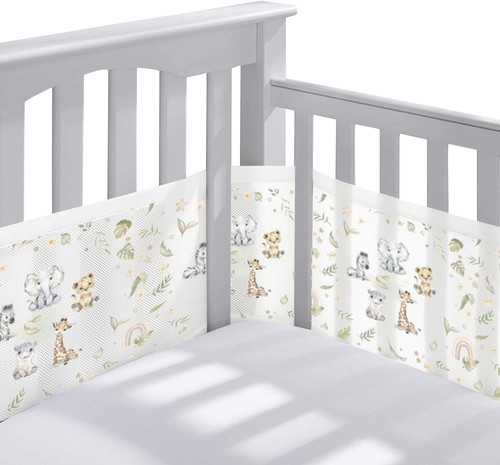 Babybett umrandung baumwolle - umrandung,