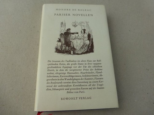 Balzac honoré pariser - honoré, de: