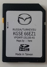 Navi SD-Karte 2024 Original Mazda 3 - CX-5 / KGSE-66-EZ1 Russia/ Turkey/EU