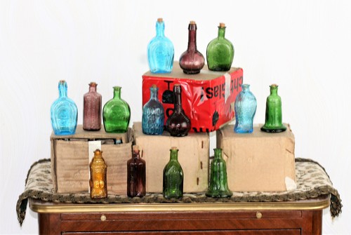 Medizin flasche antik - flasche,