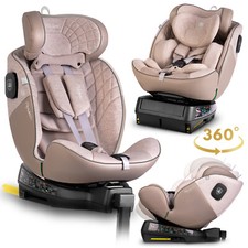 NUKIDO 360°drehbarer Autokindersitz Autositz Fußstütze ISOFIX Gruppe 0- II