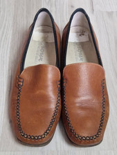 Sioux Damen Schuhe Halbschuhe Mocassin braun bequem Size 5 = Größe 38