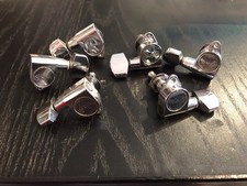 Original Martin Gitarre Tuner Maschinenköpfe 6er Set Chrom Vintage Stimmschlüssel