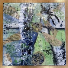 Acryl Bild auf Rahmen 30 X 30