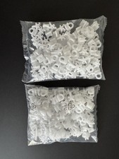 GARDINEUM 200 Ösengleiter weiß f. Vorhangschienen Innenlauf Gleiter Gardinen NEU