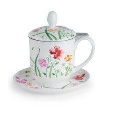 Teetasse mit sieb und - mit,