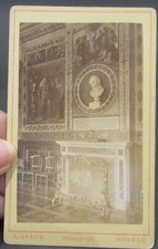 Antique CDV of Schiller's Room