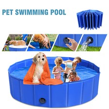 Schwimmbecken Planschbecken Kinder Swimmingpool Haustierpool Hundepool Faltbar