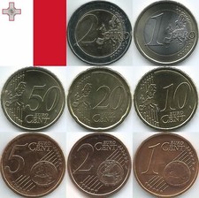 Malta euromünzen von - euromünzen, 2008
