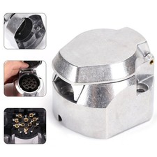 Metall Steckdose 13p. 13 pig